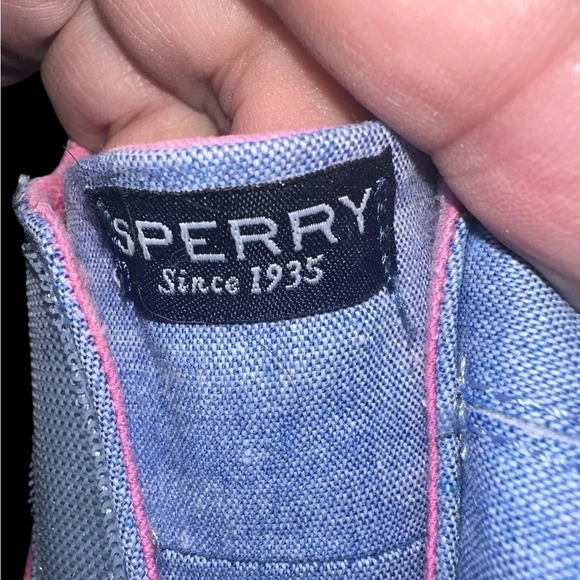 Sperry Chambray Crest Vibe Sneakers 5.5 - Picture 6 of 6